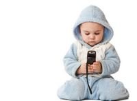 pic for Baby Playing Phone 